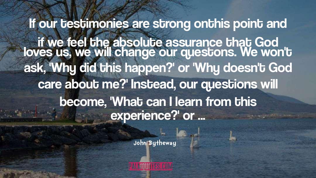 Strong Economy quotes by John Bytheway
