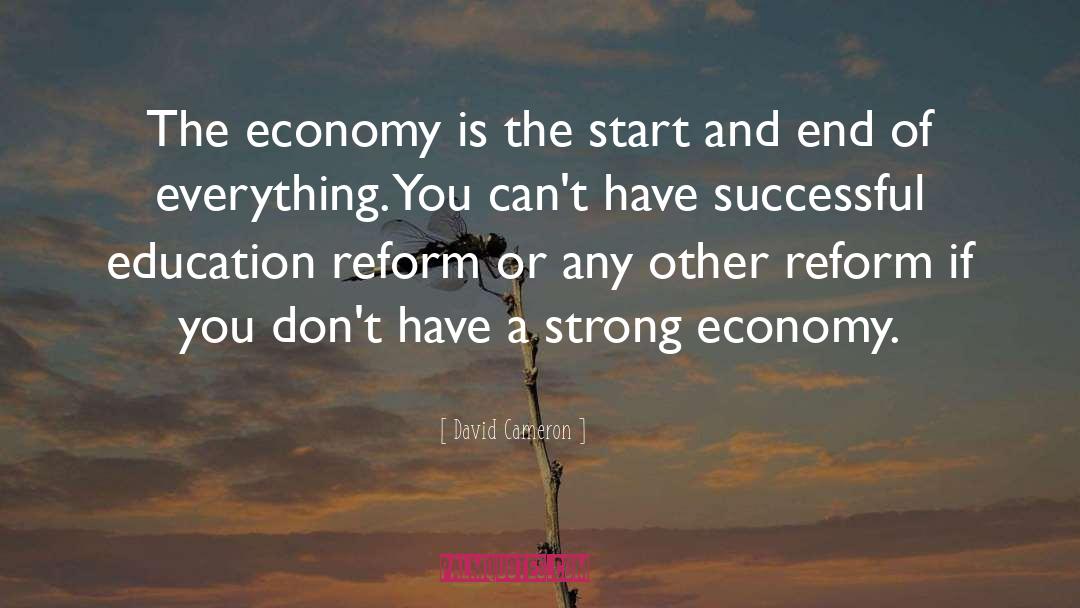 Strong Economy quotes by David Cameron