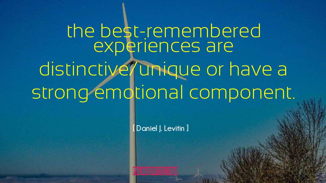 Strong Emotional quotes by Daniel J. Levitin