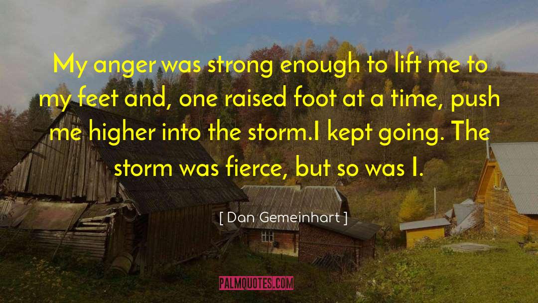 Strong Enough quotes by Dan Gemeinhart