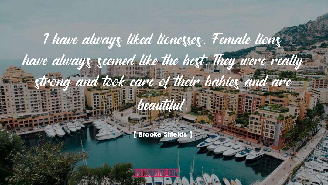 Strong Female Protagonist quotes by Brooke Shields