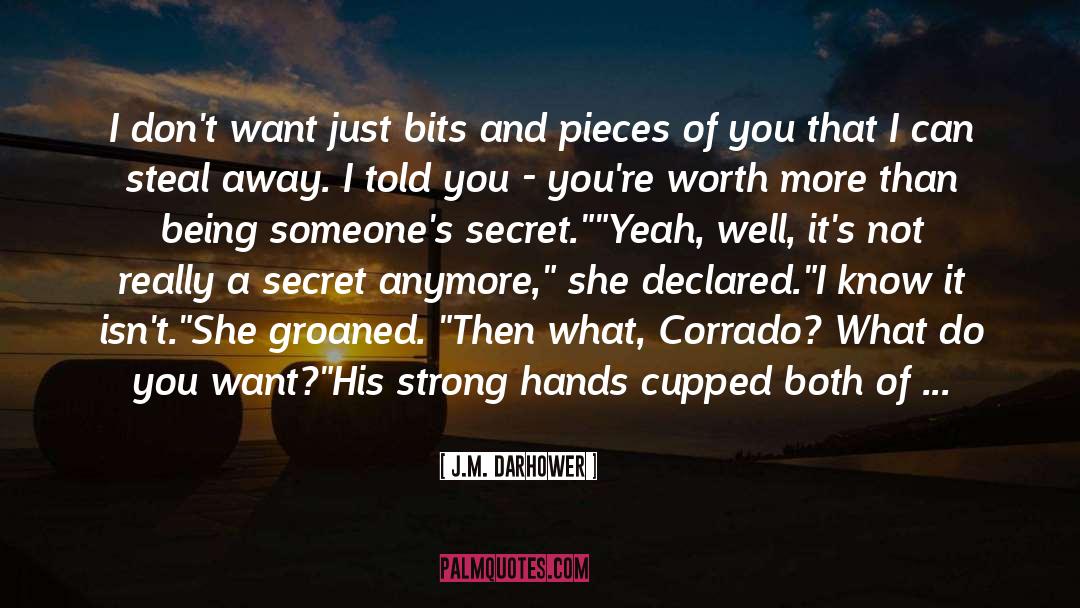 Strong Hands quotes by J.M. Darhower