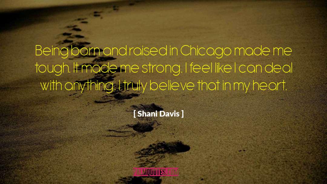 Strong Heart quotes by Shani Davis