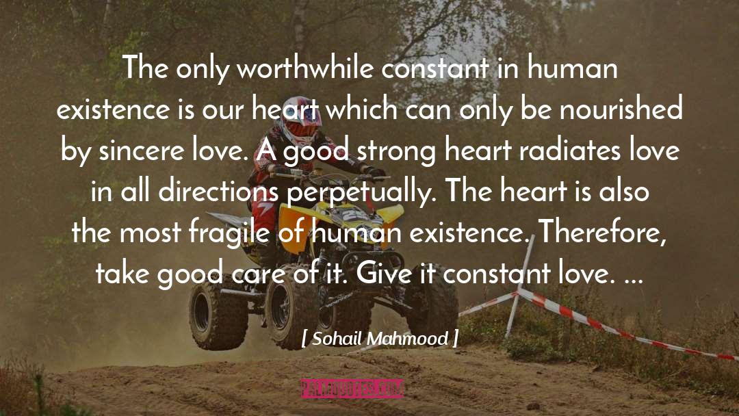 Strong Heart quotes by Sohail Mahmood