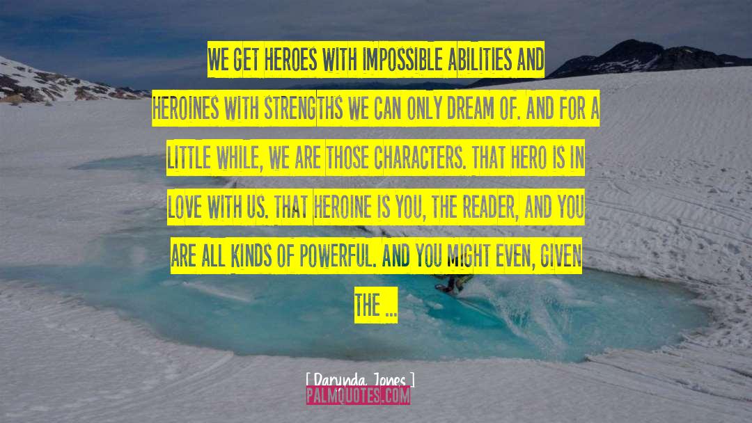 Strong Hero quotes by Darynda Jones