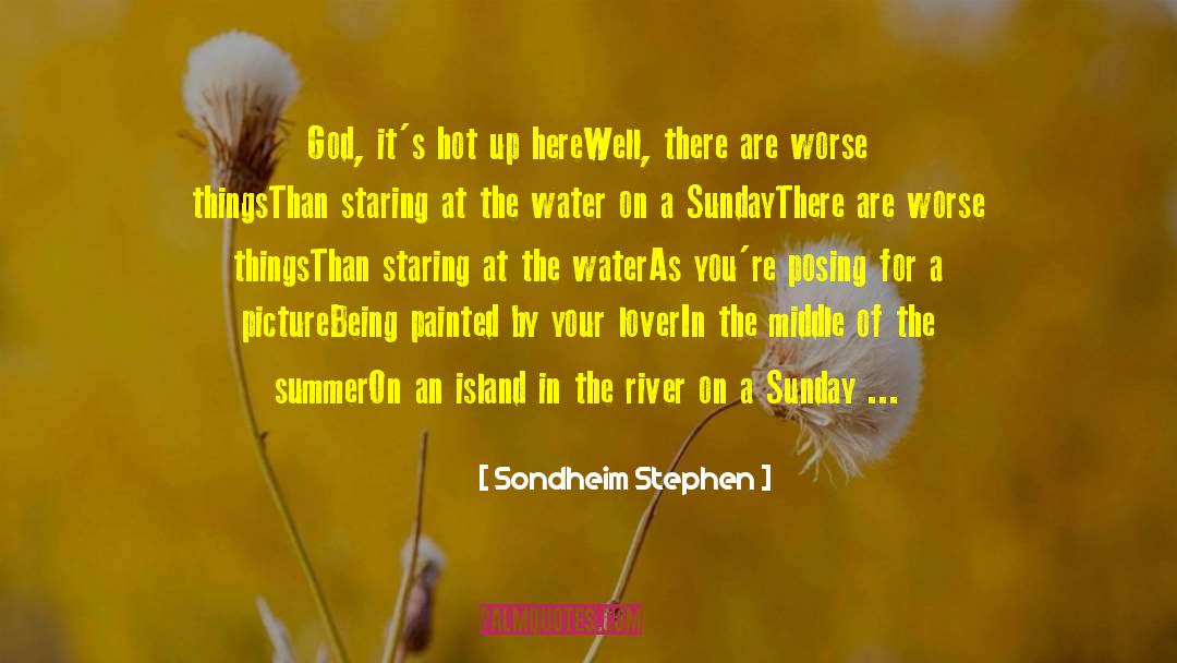 Strong Island quotes by Sondheim Stephen