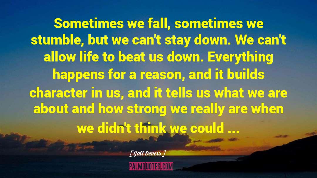 Strong Life quotes by Gail Devers