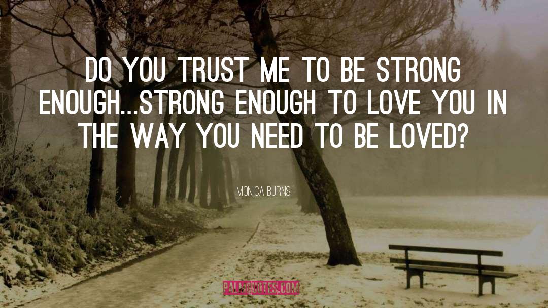 Strong Love Church quotes by Monica Burns