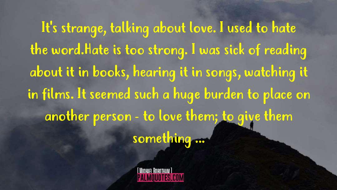 Strong Love Church quotes by Michael Robotham