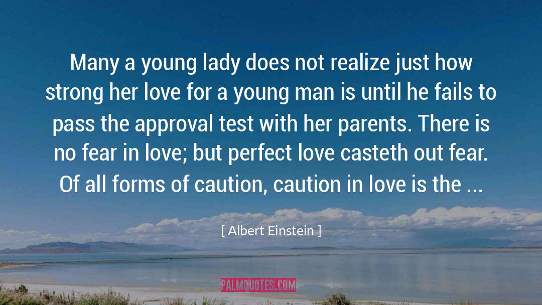 Strong Love quotes by Albert Einstein