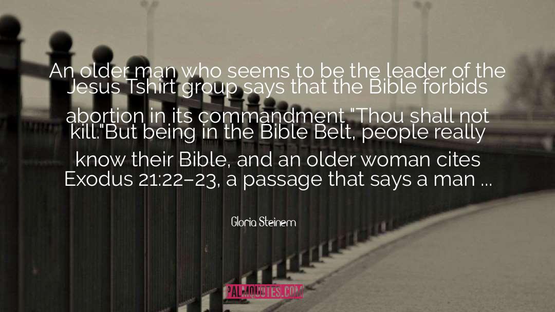 Strong Man Bible quotes by Gloria Steinem