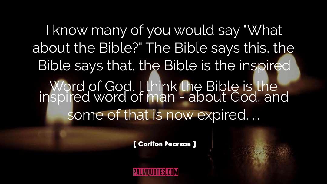 Strong Man Bible quotes by Carlton Pearson