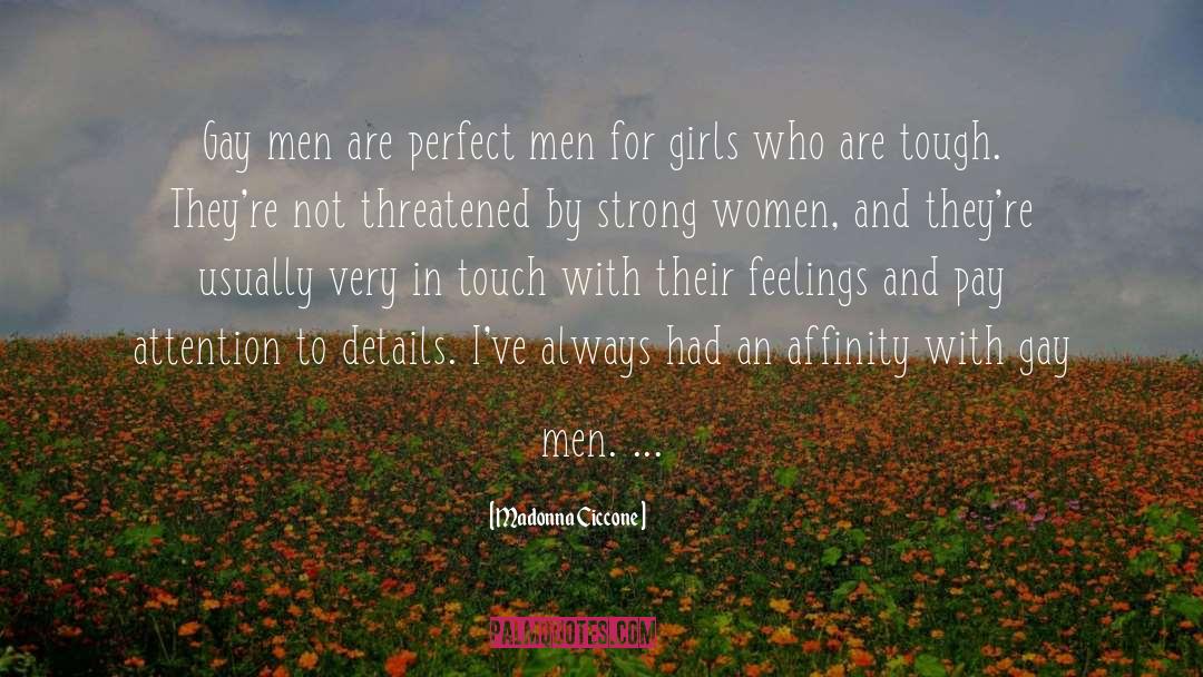 Strong Men quotes by Madonna Ciccone
