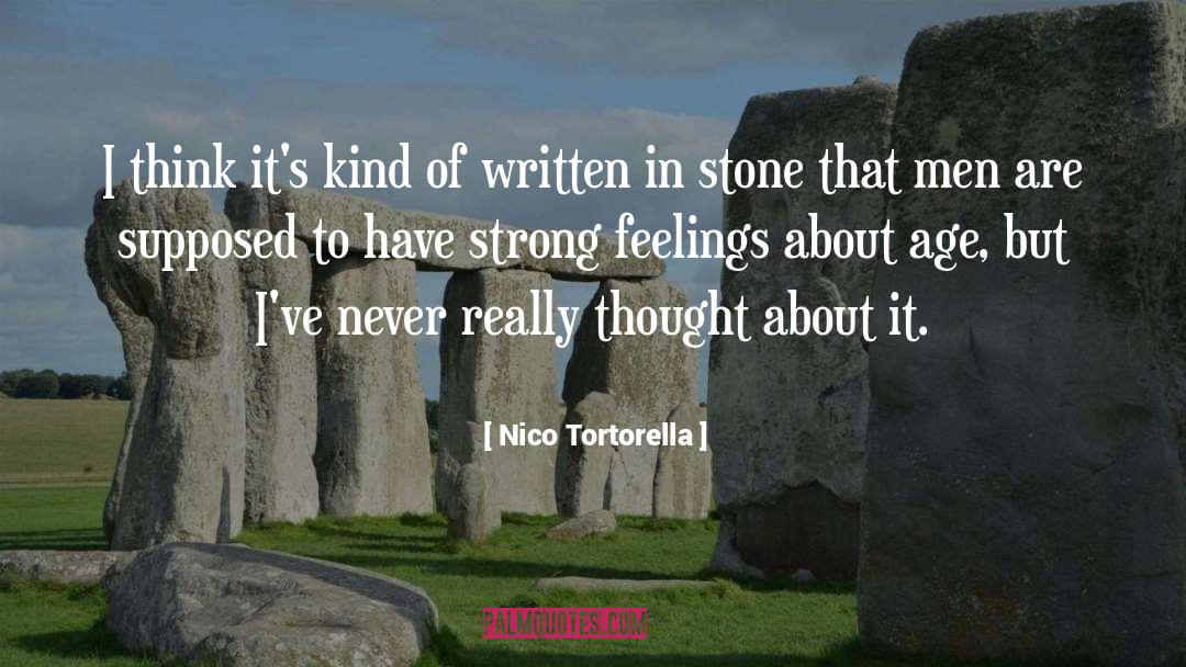 Strong Men quotes by Nico Tortorella