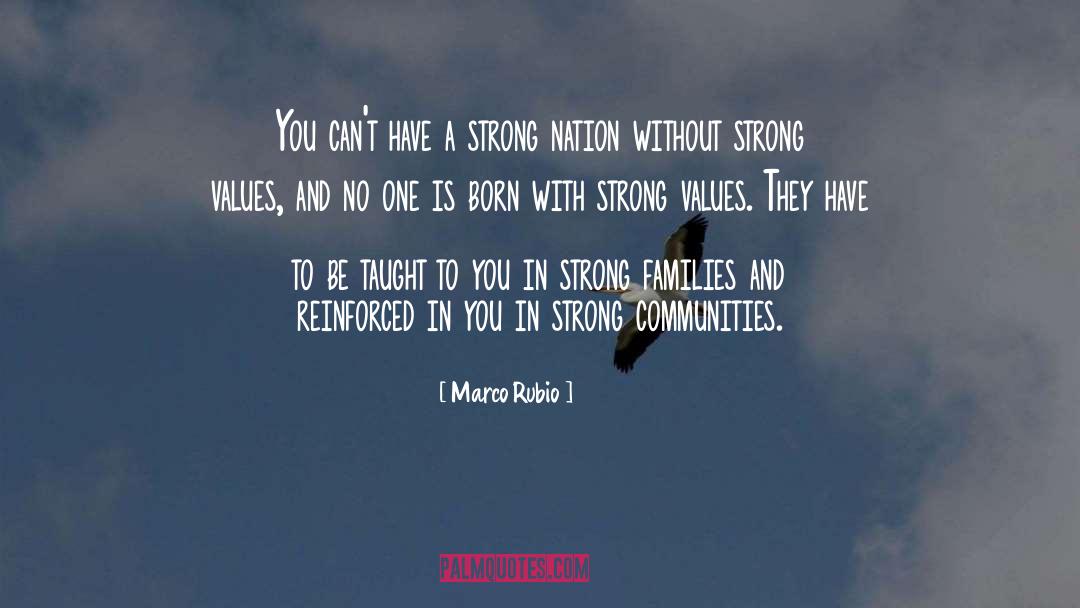 Strong Nation quotes by Marco Rubio