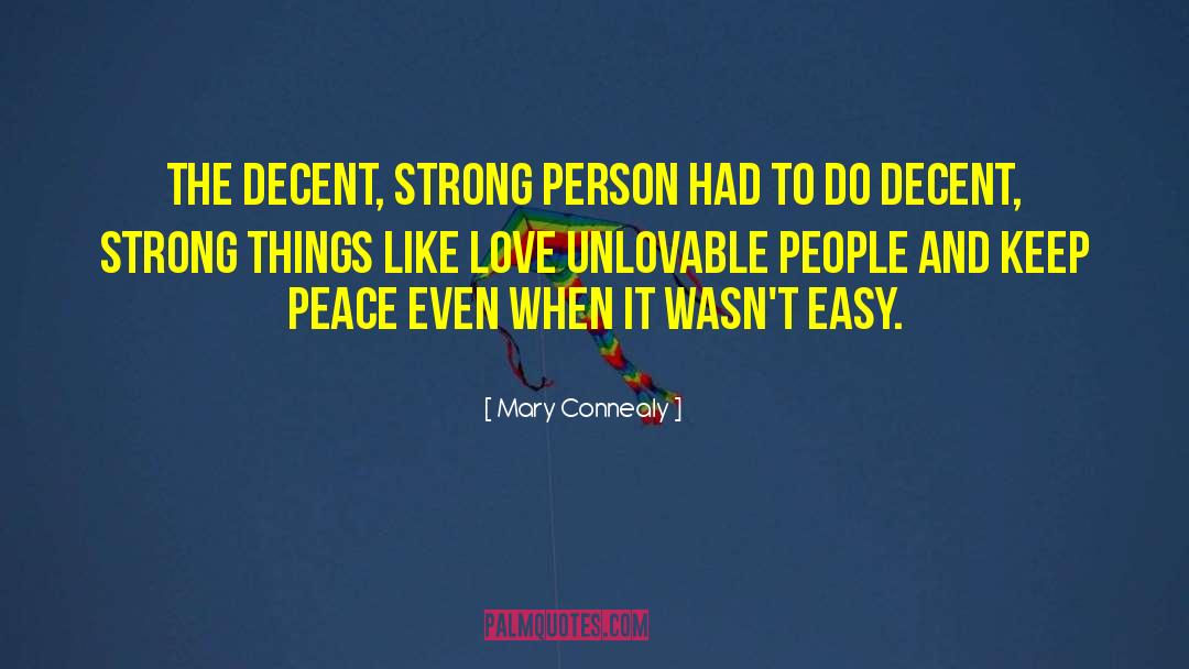 Strong Person quotes by Mary Connealy