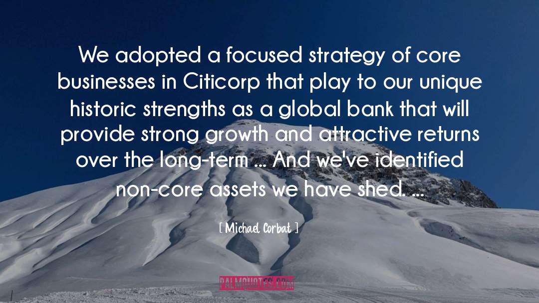 Strong quotes by Michael Corbat
