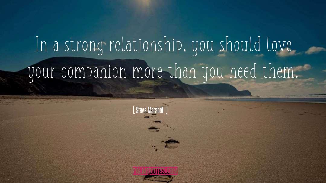 Strong Relationship quotes by Steve Maraboli