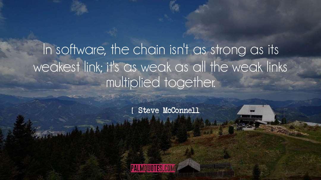 Strong Together quotes by Steve McConnell