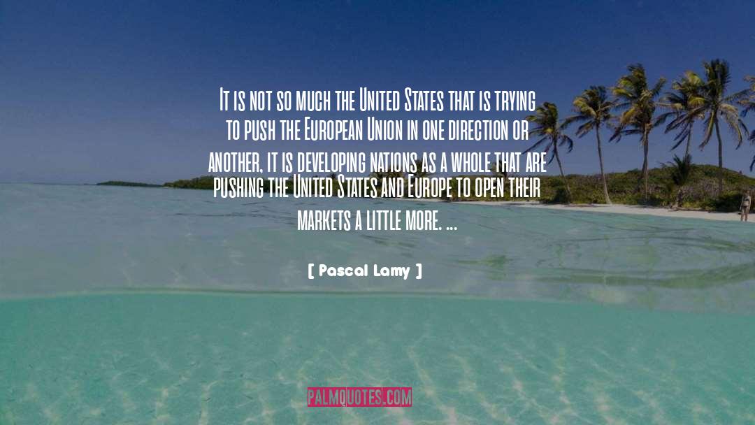Strong Union quotes by Pascal Lamy