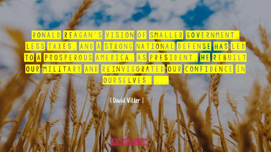 Strong Vision quotes by David Vitter