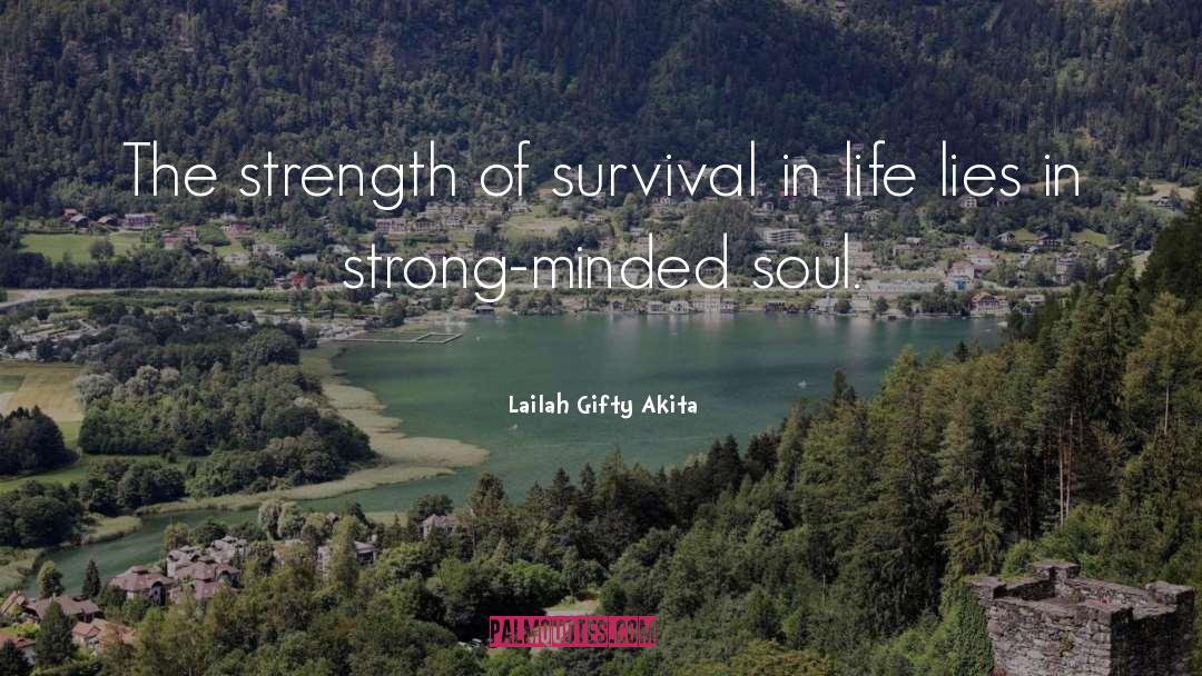Strong Will quotes by Lailah Gifty Akita