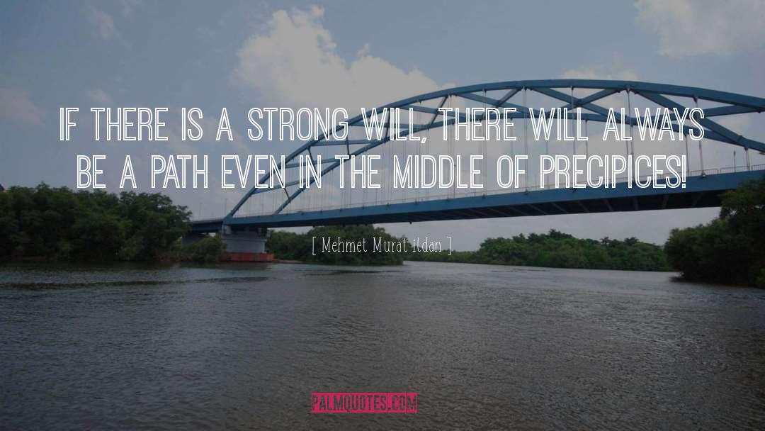 Strong Will quotes by Mehmet Murat Ildan