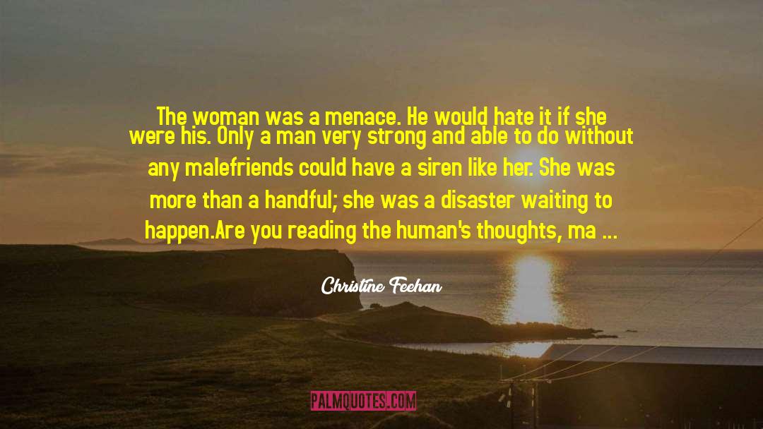 Strong Willed quotes by Christine Feehan