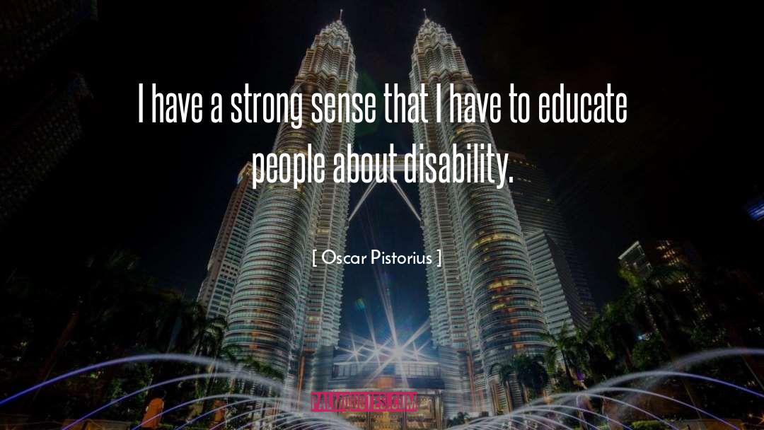 Strong Wish quotes by Oscar Pistorius