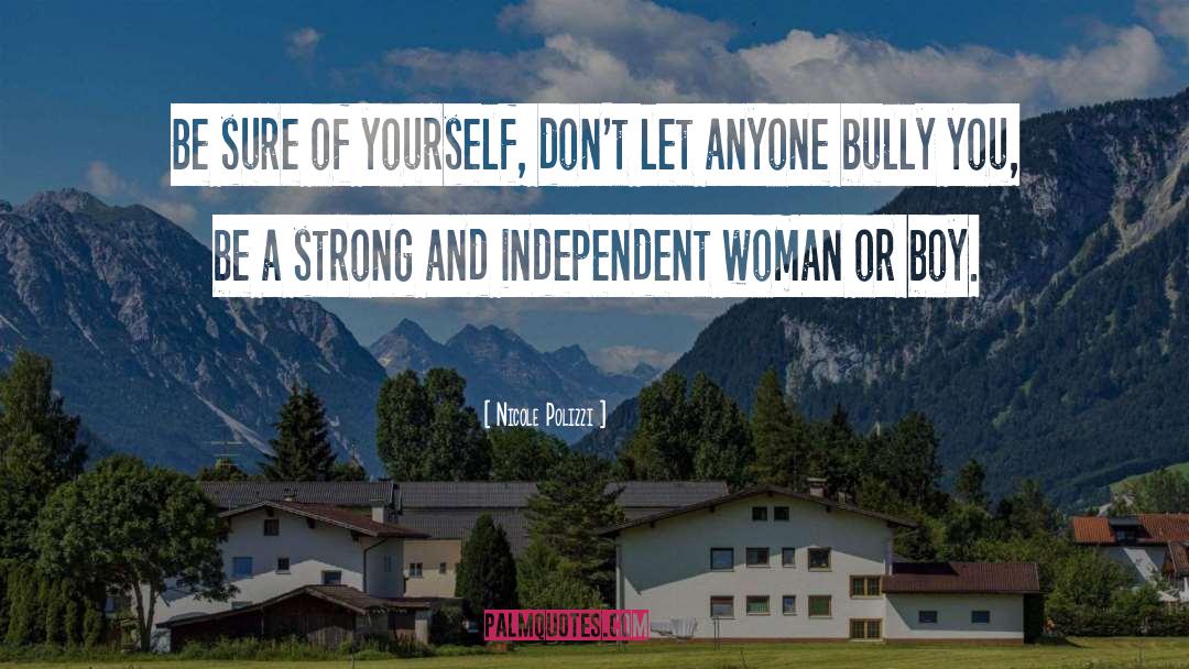 Strong Woman quotes by Nicole Polizzi