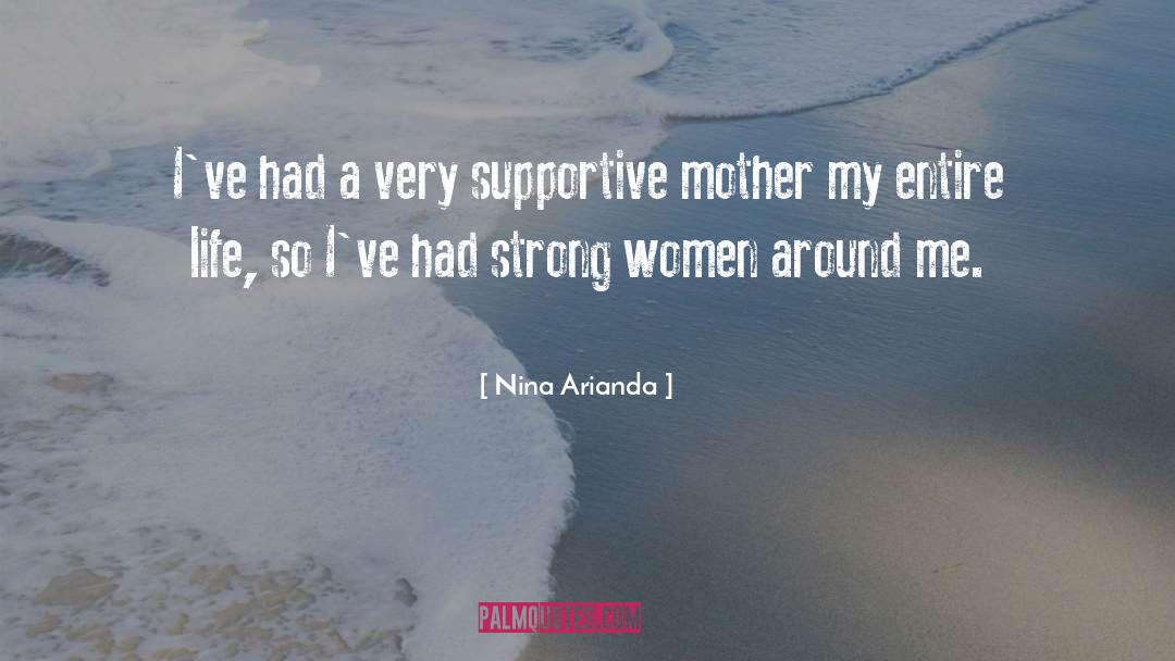 Strong Women quotes by Nina Arianda