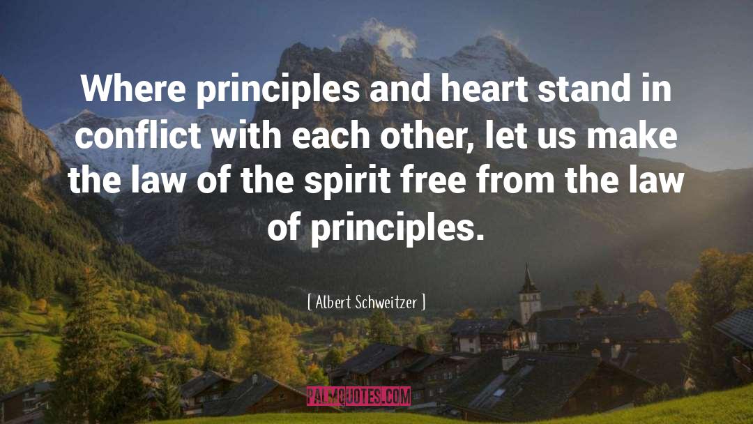 Stronger Spirit quotes by Albert Schweitzer