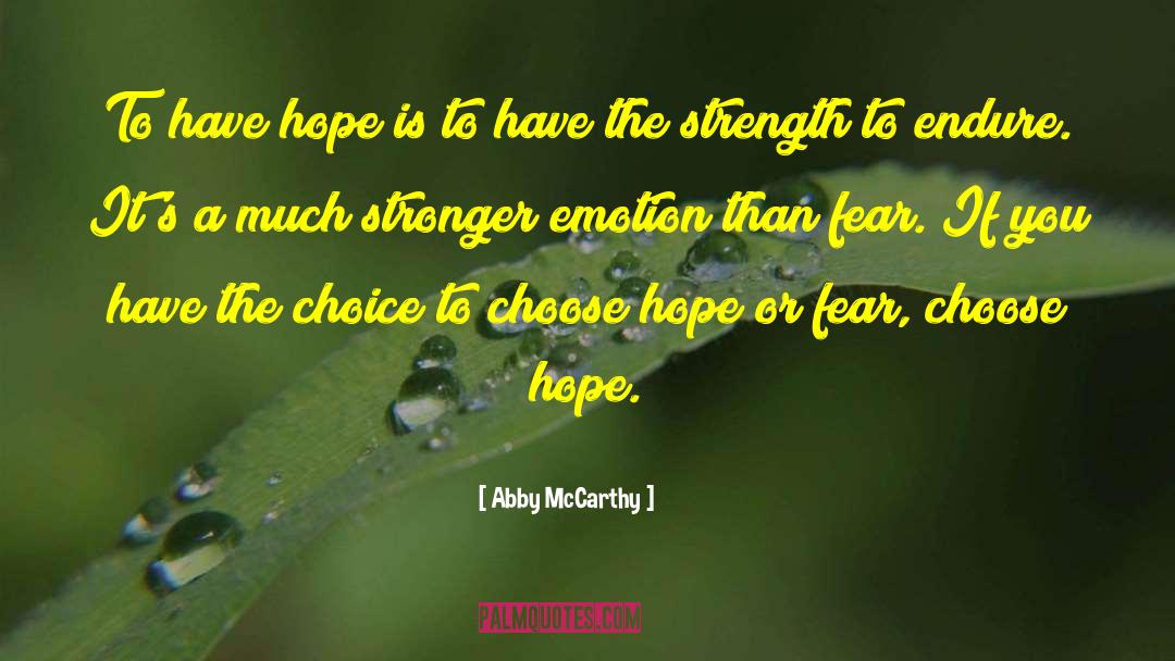 Stronger Than Ever quotes by Abby McCarthy