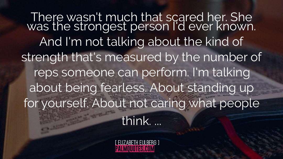 Strongest Person quotes by Elizabeth Eulberg