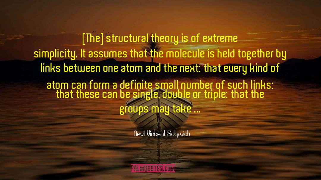 Structural Analysis quotes by Nevil Vincent Sidgwick