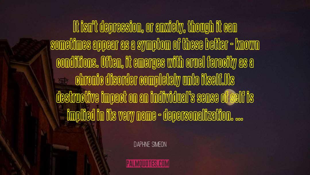 Structural Dissociation quotes by Daphne Simeon