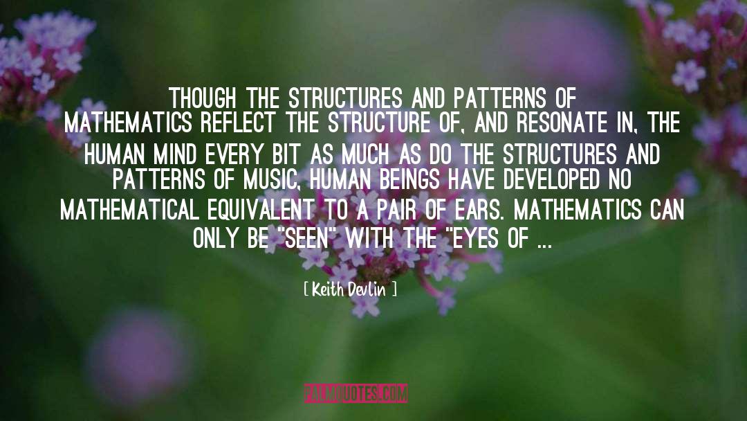 Structure quotes by Keith Devlin