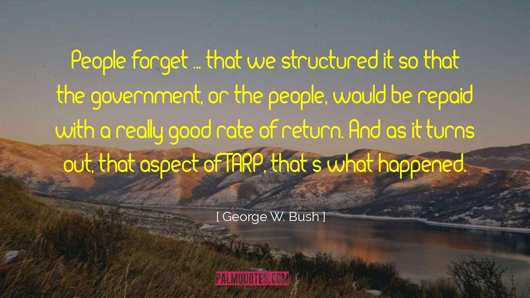 Structured quotes by George W. Bush