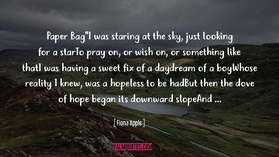 Struggling To Pray quotes by Fiona Apple