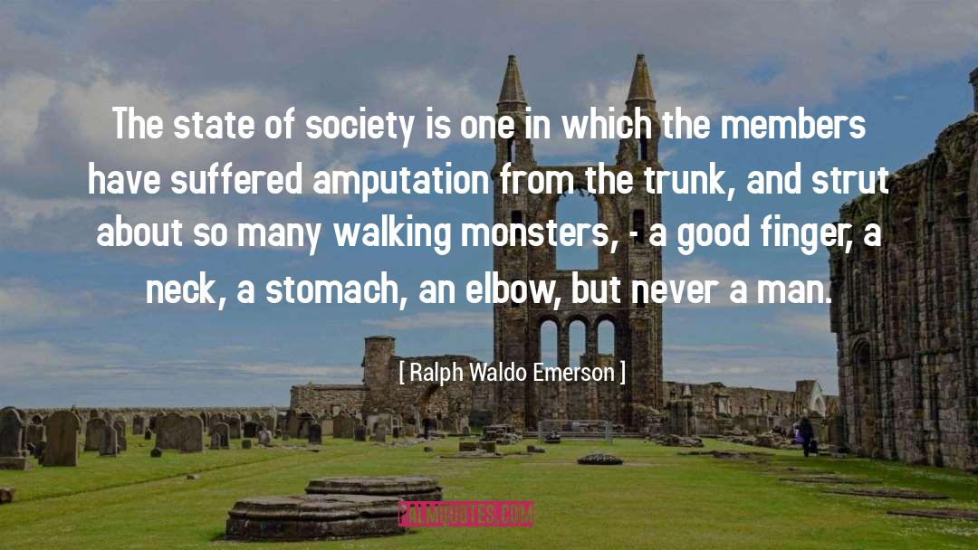 Strut quotes by Ralph Waldo Emerson