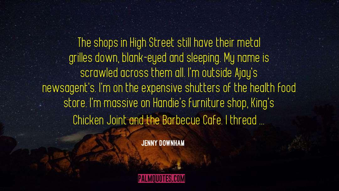 Strykers Cafe quotes by Jenny Downham