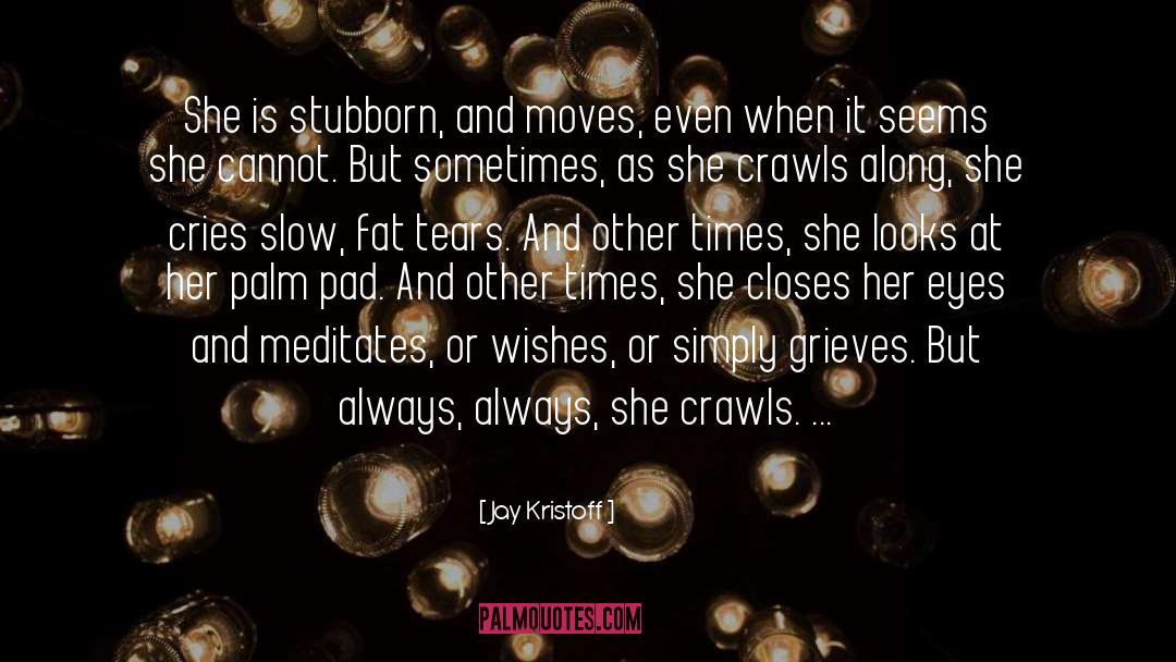 Stubborn Lord quotes by Jay Kristoff