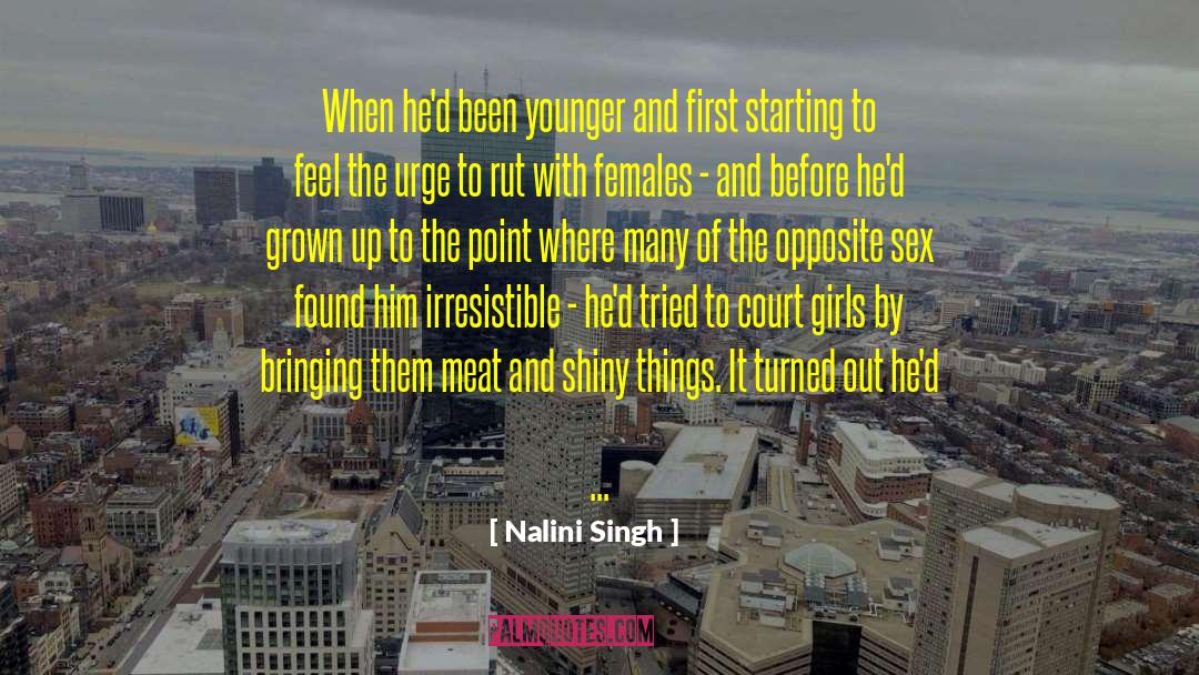 Stubborn Women quotes by Nalini Singh