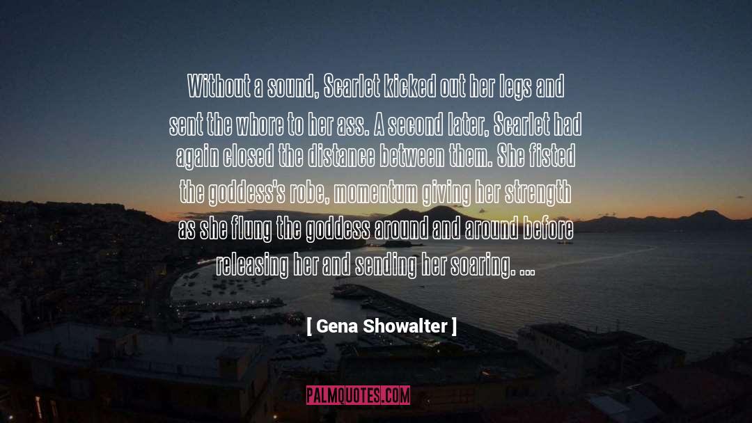 Stuck Between quotes by Gena Showalter