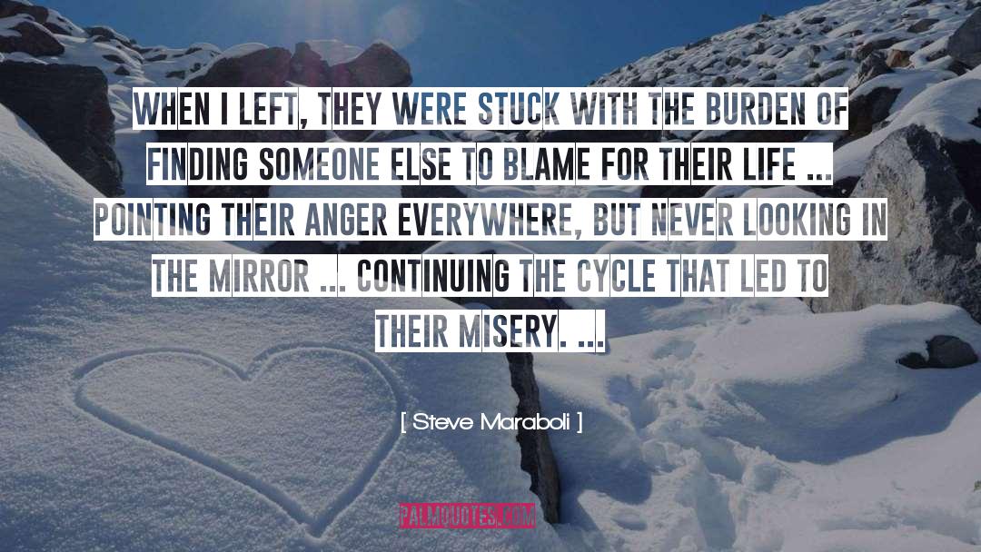 Stuck In The Past quotes by Steve Maraboli