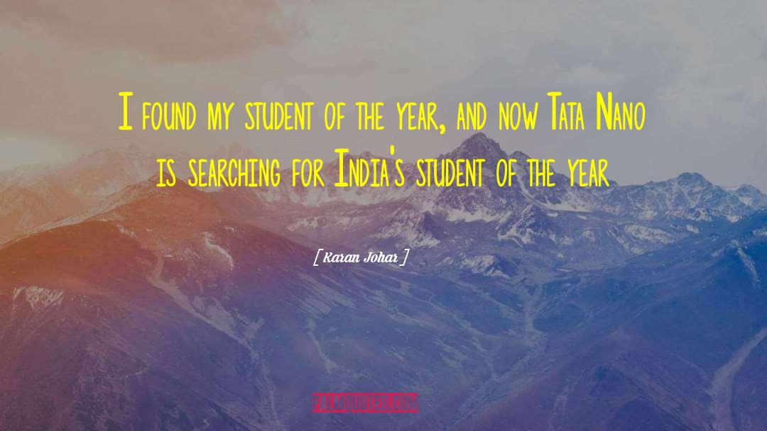 Student Achievement quotes by Karan Johar
