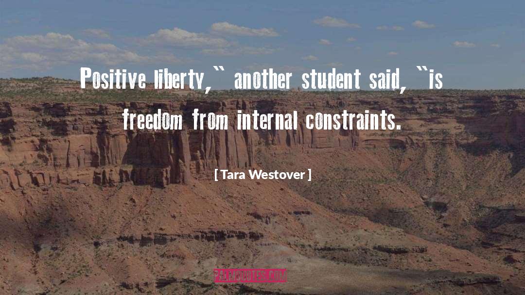 Student Debts quotes by Tara Westover