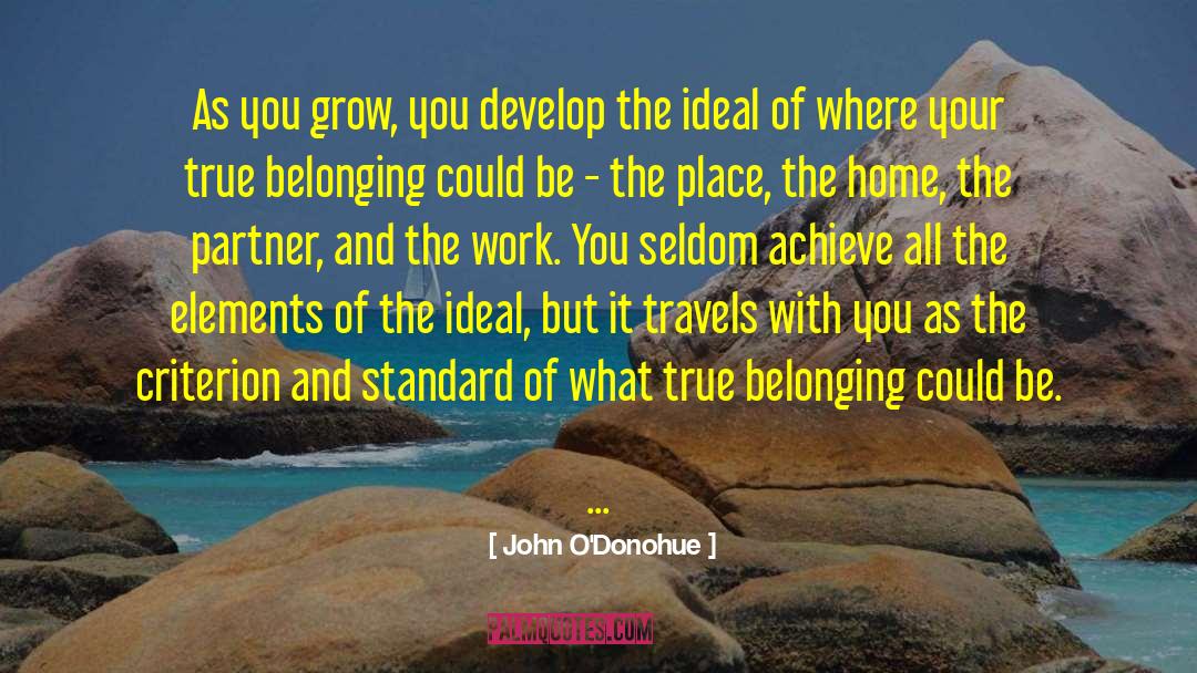 Studies And Work quotes by John O'Donohue