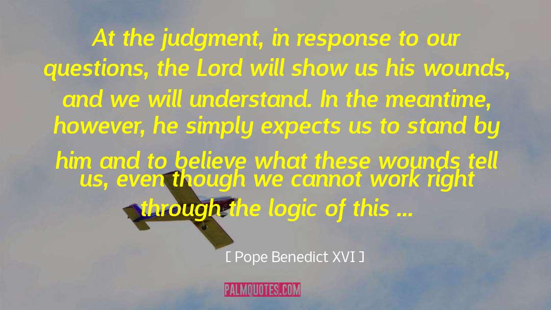 Studies And Work quotes by Pope Benedict XVI