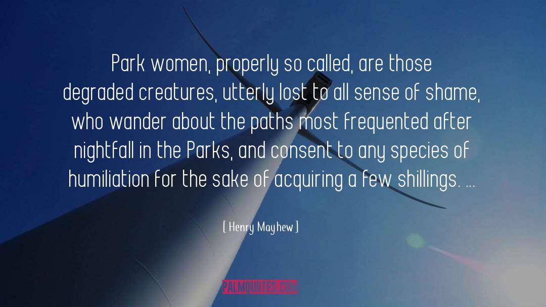 Studies In The Park quotes by Henry Mayhew